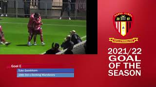 Hayes amp Yeading Utd  Goal of the Season 202122 [upl. by Annenn]