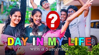 A Day with CHATTAMBEES 🥳 DAY IN MY LIFE with a SUBSCRIBER ❤️💥 Game [upl. by Nasar]