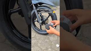 SEMIR BAN DENZAUTODETAILING pengkilap ban motor dan mobil [upl. by Laehcor]