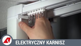 pomagamy jak zamontować elektryczny karnisz napęd DT82LE [upl. by Dilaw32]