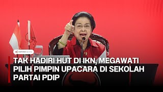 PDIP pastikan megawati tidak akan hadiri HUT di IKN [upl. by Michon888]