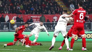 Monza vs AC Milan  Full Highlights  Serie A Italy 202425 [upl. by Ferretti]