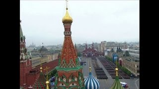 Russie 14000 militaires défilent à Moscou pour fêter 1945 [upl. by Anai70]