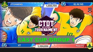 PVP CAST CUP VS G ALI NS   CAPTAIN TSUBASA DREAM TEAM [upl. by Aneertak]