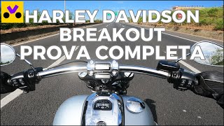 Harley Davidson Breakout  Test Ride completo [upl. by Assen316]