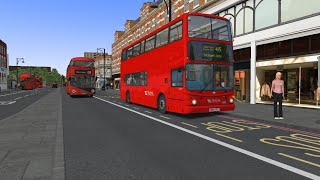 OMSI 2  Addon London v101  Dennis Trident ALX400 Dual Door [upl. by Draillih31]