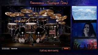 Evanescence  Tourniquet Virtual Drumming Cover by Yulius Rovell [upl. by Yggam]