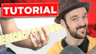 Die Ärzte  12 Lovesong  Gitarre lernen Tutorial  Teil 1 [upl. by Brunn]