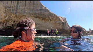 2 days in Gozo with kids  The BLUE HOLE Dwejra Bay ENG [upl. by Shandeigh]