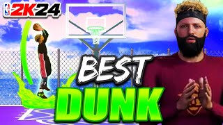 THE BEST DUNK PACKAGES IN NBA 2K24 [upl. by Einallem]