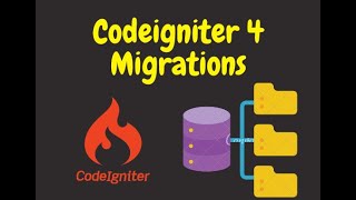 Codeigniter 4 migration  how to create database using migration part 1 [upl. by Sorkin]