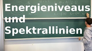 Energieniveaus und Spektrallinien [upl. by Conlen]