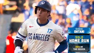 Shohei Ohtani Solo Home Run  Dodgers vs Brewers  2024 MLB Highlights [upl. by Lacefield348]