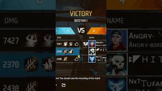 WE WIN BOOYAH 84 3VS3 WITH SMACK TALKERS freefire android bossmode [upl. by Pussej]