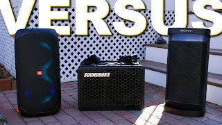 Soundboks Go Vs JBL Partybox 110 Vs Sony XP500 [upl. by Misty269]