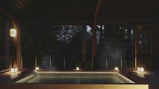 Onsen Ambience  Korean Bath house Sounds for Sleep Relaxing  온천 amp 목욕탕 ASMR [upl. by Atterbury]