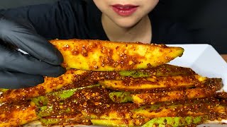 ASMR Spicy Natural Mango Salad Mukbang Mango  EXTREME CRUNCH [upl. by Leyes]