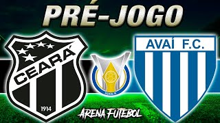 CEARÁ x AVAÍ Campeonato Brasileiro  Narração [upl. by Eetsim]