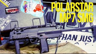 Polar Star MP7 Airsoft SMG Silent Custom  AirSplat on Demand [upl. by Orsino]