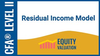 CFA® Level II Equity Valuation  Residual Income Model [upl. by Sewellyn]