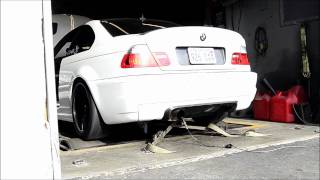 PerkM3 333WHP Dyno with Bimmerworld 3quot Exhaust and Headers [upl. by Adranoel892]