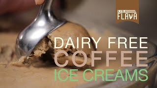 Xanthan Gum  USA Flava  How to make Dairy Free Coffee Ice Cream [upl. by Agnese631]