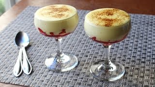 Zabaglione  Italian Warm Custard amp Fruit Dessert  Valentines Day Special [upl. by Elleraj]