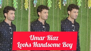 Umar Riaz Looks Handsome Boy At Adnaan Shaikh Grand Sangeet Ceremony  Umar Riaz [upl. by Lezned262]