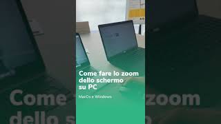 Zoom schermo su PC come fare [upl. by Yemaj]