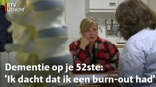 Jonge mensen met dementie deel 1 Hoe kom je erachter  RTV Utrecht [upl. by Derreg]