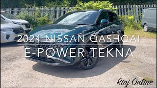 2024 Nissan Qashqai Tekna ePower Walkaround  Ocean Deep Metallic  Nissan Birmingham [upl. by Onateag]