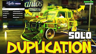 NEW GTA Online Car Duplication Glitch EASY 1 PLAYER METHOD [upl. by Zzaj564]