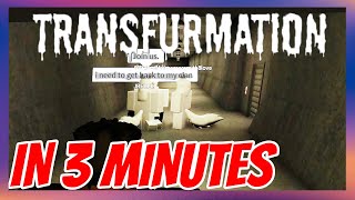 【ROBLOX TRANSFURMATION IN 3 MINUTES】 [upl. by Jenine895]