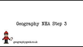 AQA A Level geography NEA Part 3 Writing an introduction and literature review [upl. by Shulamith]