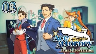 Lets Play Phoenix Wright Ace Attorney  Dual Destinies FR  03  Sang pour Sang Innocent [upl. by Wynny570]