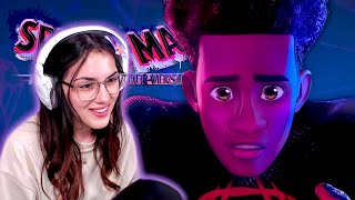 SPIDERMAN  ACROSS THE SPIDERVERSE TRAILER REACTION [upl. by Ennayk215]