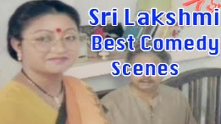 Sri Lakshmi Best ‪Comedy Scenes  Back to Back [upl. by Kcirdef208]