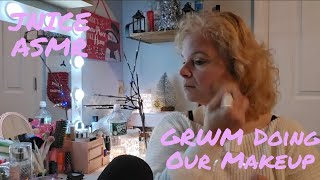 JNICE ASMR  GRWM Doing Our Makeup [upl. by Humpage]