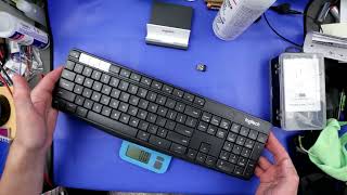 Quick unboxing and review of Logitech K375s keyboard [upl. by Kort53]