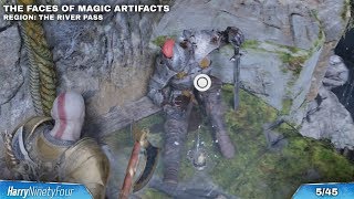 God of War  All Artifacts Locations Guide Curator Trophy Walkthrough [upl. by Reitman]