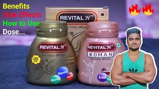 Revital H Capsule Benefits in Hindi l Revital H Capsule for Men amp Women l Takat Ka Capsule l [upl. by Gere]