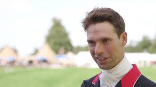 Land Rover Burghley Horse Trials 2018  Dressage Day 1 Harry Meade [upl. by Cornall806]