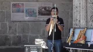 Pan Pipe Flute Music From Arequipa Peru [upl. by Gilles383]