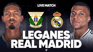 🔴 LEGANES  REAL MADRID LIVE  🚨MBAPPE ET VINICIUS EN FORME  🔥LAVANT LIVERPOOL EN LDC   LIGA [upl. by Hardwick]