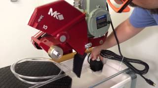 Assembling an MK10124 Wet Tile Saw [upl. by Yellah]