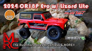 CR18P 2024 Edition Rushmore with Furitek Lizard Lite Get em on DirectRCcom [upl. by Annaul]