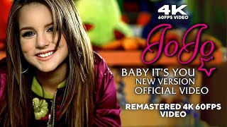 JoJo  Baby Its You New Version Official Video Remastered 4K60FPS Video [upl. by Adnahsal]