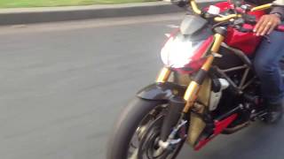 Test nhẹ Ducati Streetfighter 1098 S tại Sài Gòn [upl. by Odranar210]