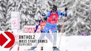 MASS START DAMES  ANTHOLZ 2021 [upl. by Rratsal932]