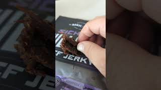 Max jerky Sichuan chili crisp beef jerky review [upl. by Ilatan929]